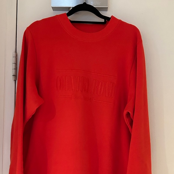 Country Road Sweaters - Country Road heritage sweatshirt, brand new without tags, red. size XS.